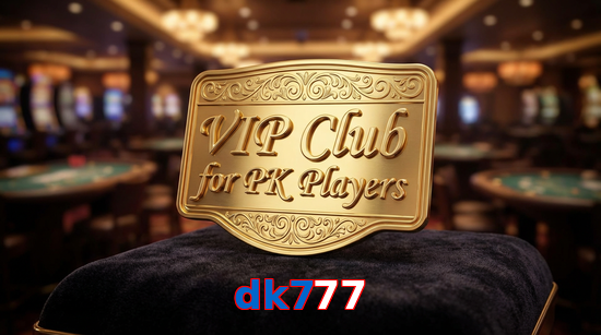 Main screen of Dk777 vip page for PK players